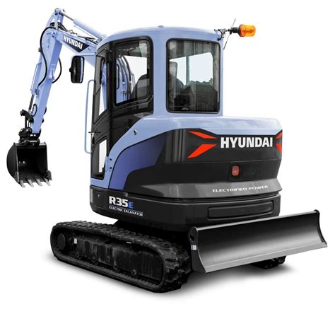 hyundai electric excavator